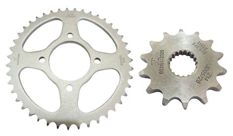 Kit Coroa e Pinhão Suzuki Intruder 125 Katana 125 Yes 125 43/14