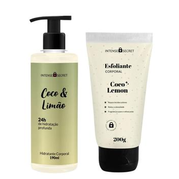 Kit Creme Coco e Limão + Esfoliante Coco Lemon - Intense Secret