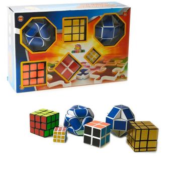 Kit Lógica com 6 Cubos Mágicos Interativos Brinquedo Educativo em Promoção  na Americanas