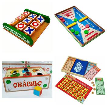 Kit Especial com 4 Jogos Educativos de Madeira Bolinha Gude - BRINQUE E  LEIA - Jogos Educativos - Magazine Luiza