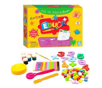 kit de Atividade estruturada jogo brinquedo educativo para