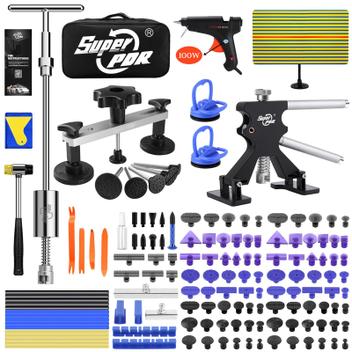 Kit Super PDR 169 Peças - Reparo Amassados Carro Sem Pintura