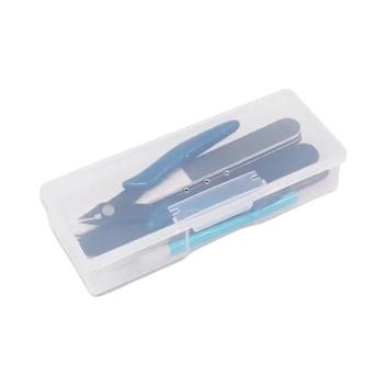 Kit De 9 Herramientas Para Modelismo Y Maquetas (Gunpla) - Incluye Alicates, Pinzas, Lima Y Más