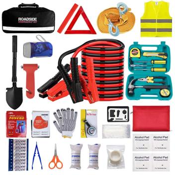 Kit de Ferramentas de Emergência Beloskida para Carro - Com Cabo de ...