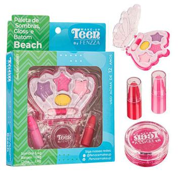 maquiagem infantil, Brinquedo Maquiagem Sombra Olho Bonito para Jogo  Princesa Menina Maquiagem, 24 Cores Paleta Sombras e Maquiagem para  Bochechas para Crianças, Rianpesn