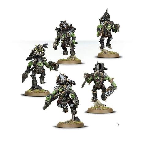Games Workshop Warhammer 40k - Orks Stormboyz (2018) Noir
