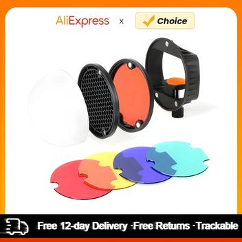 Accessori Per Modificatore Di Luce Magnetica Per Diffusore Flash Speedlight Per Fotocamera Con Griglia E Base Per Canon Nikon Godox YongNuo F Magmod - Foto 8