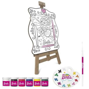 Kit de Pintura com Cavalete - Barbie - Fun - superlegalbrinquedos