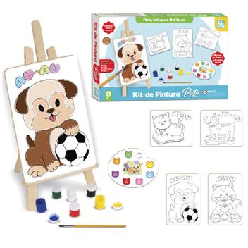 Kit de Pinturas e Atividades Infantil Educa+ 0480 Nig Brinquedos -  TudodeFerramentas - Levando Praticidade ao seu Dia a Dia