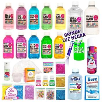 Kit de slime colorido