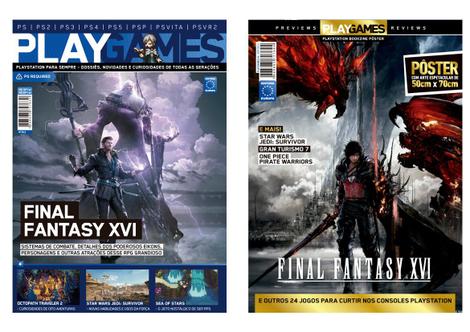 Editora Europa - Final Fantasy XVI - PlayGames Pôsterzine