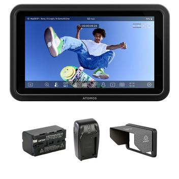 Kit do Monitor Touchscreen HDR Atomos Shinobi GO 5