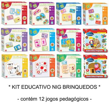 Jogo educativo turma da monica 20 pecas em madeira crianca - NIG - Jogos  Educativos - Magazine Luiza