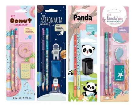 Kit Escolar Papelaria Fofa 16 Itens Lapis Kawaii Borracha Apontador -  Sakura Shop Magazine