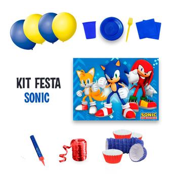 Jubeleta Ateliê - Knuckles❤ - SONIC 💙 E vai ter festa em