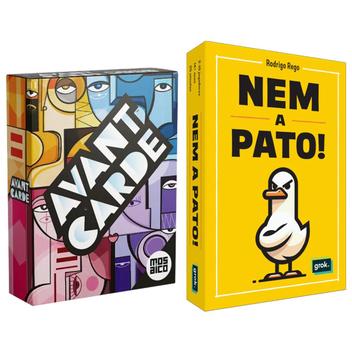 Kit Fim De Semanda Jogos De Cartas Nem A Pato Avant Carde Board Game ...
