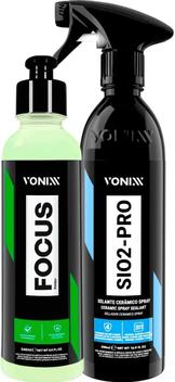 Kit Focus Vonixx Removedor De Marca D'água + Sio2 Pro Manutenção Para
