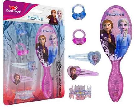 Comprar Caixa 14 acessórios cabelo Frozen II de Kidseuroswan