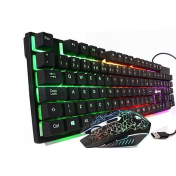 Kit Gamer Teclado Knup Kp-2043 Mouse Evolut Rayden Eg-104Rb - Kit