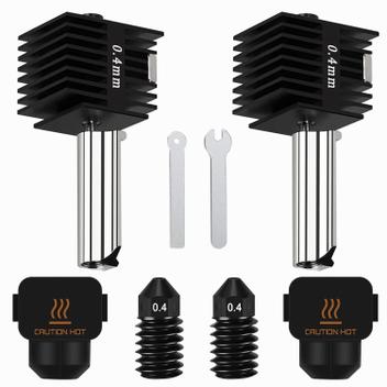 Kit Hotend HIKUDIY 0,4 mm x2 para a mini impressora 3D Bambu Lab
