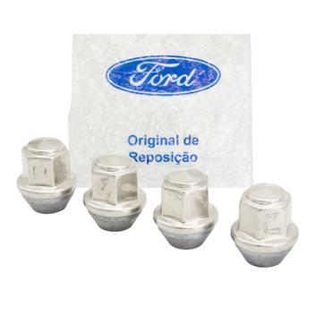 Kit Jogo 4 Porca Roda Original Ranger Fusion New Fiesta Ecosport - Ford ...