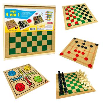 pç Do Jogo De Ludo Para Tabuleiro Kit 16 pç Em Plástico - Carimbras - Jogos  de Tabuleiro - Magazine Luiza