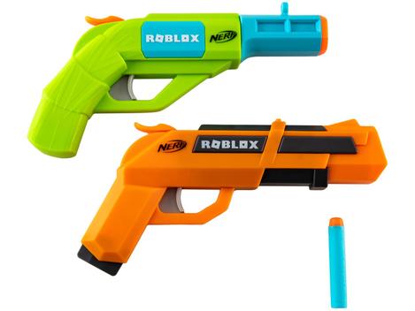 Nerf Dart Gun Roblox Elite Jail Break Armory 2 Pack W/ Digital In