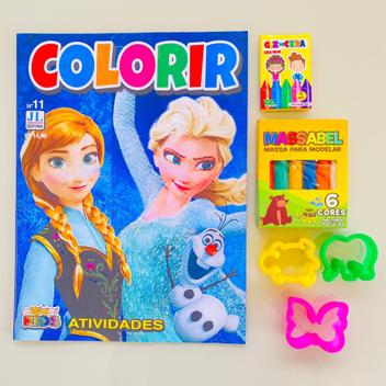 Kit Lembrancinha aniversario infantil Colorir pintar Giz e Massinha Galinha  Pintadinha - Ciranda Cultural - Kit de Colorir - Magazine Luiza