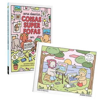 Kit Livro Como Desenhar Coisas Super Fofas + Bobbie Goods - Livro de ...
