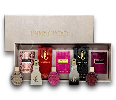 Kit Miniaturas Jimmy Choo 5 X 4,5Ml Perfumes Femininos - Kit de