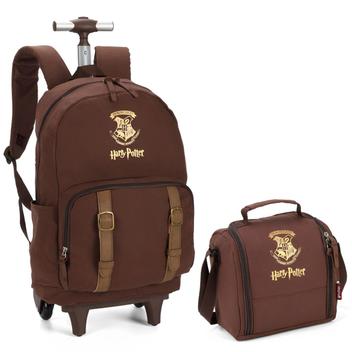 Kit mochila de rodinhas e lancheira juvenil harry potter - Luxcel ...