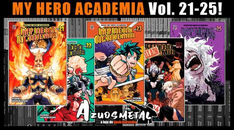 Mangá My Hero Academia / Boku no Hero Academia - Mangás JBC