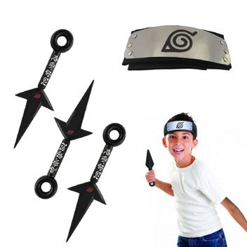 Kit Completo Ninja Naruto Shippuden 4 Peças Original Oficial em Promoção na  Americanas