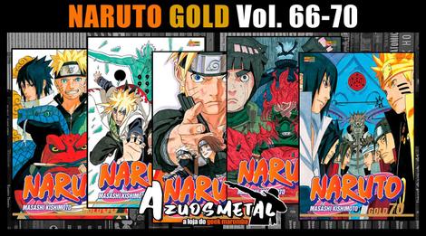 Kit Naruto Gold Edição 54 E 62 - Mangá Panini Português