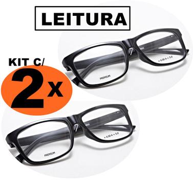 Kit Óculos Para Descanso Presbiopia Descanso Com Grau Moderno Masculino ...