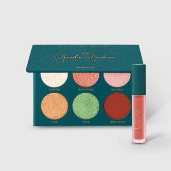 Kit Paleta de Sombras + Batom Nude Marília Mendonça By Océane (2