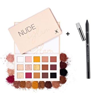 Kit Paleta Nude Glam e Lápis Preto Nathalia Capelo - Kits de Maquiagem