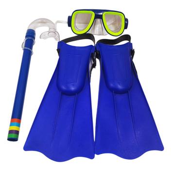 Kit Para Mergulho Completo Infantil Com Máscara Snorkel E Pé De Pato ...