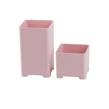 Kit porta objetos rosa pastel - maxcril - Objetos de Decoração ...