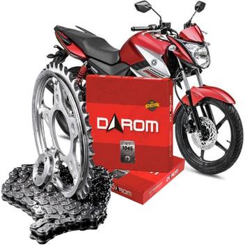 Kit Relação-Transmissão Yamaha Fazer 150/ Factor 150 ( Brandy + Kmc) - Kit Relação para Moto - Magazine Luiza