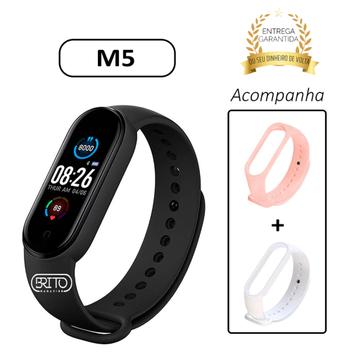 Relogio Smart Bracelet M5 Preto  Farmácia Rosário - Desde 1931 Cuidando da  sua Saúde