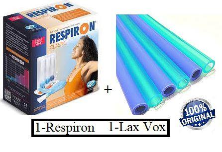 Kit Respiron Classic Mais Canudo Lax Vox Original Em Estoque - SFlex NCS -  Equipamentos / Acessórios para Fisioterapia - Magazine Luiza
