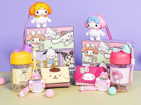 Kit Sanrio Presente Hello Kitty Kuromi My Melody Cinnamoroll