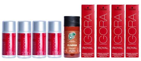 Kit Schwarzkopf Igora Royal HD 9.7 e Água Oxigenada Igora 30vol 60Ml -  Salão de Beleza - Magazine Luiza