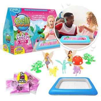 Gelli Play Vert De Zimpli Kids, Transforme Magiquement L'eau En épaisse