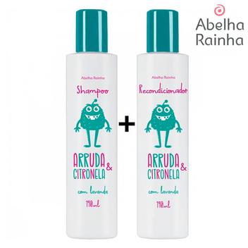 Kit Shampoo + Condicionador Mata Anti Piolhos Lêndeas Coceira na Cabeça ...