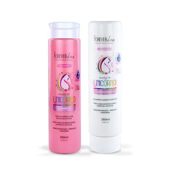 Kit Shampoo E Condicionador Magia De Unicórnio - FOREVER LISS - Kit de Tratamento para Cabelos - Magazine Cacadoresdepro