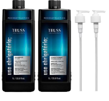 Kit Shampoo E Condicionador Truss Uso Obrigatorio 1 Litro - Kit Shampoo ...