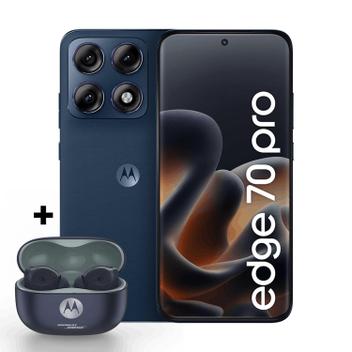 Smartphone Motorola Edge 70 Pro 5G 256GB + Moto Buds 2 Plus