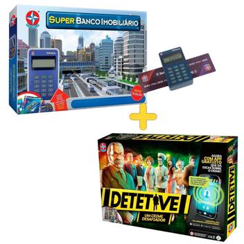 Jogo Detetive - Completo (Estrela) - Shopping Máquina do Tempo